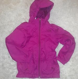 The north face hooded jacket girls Small purple
